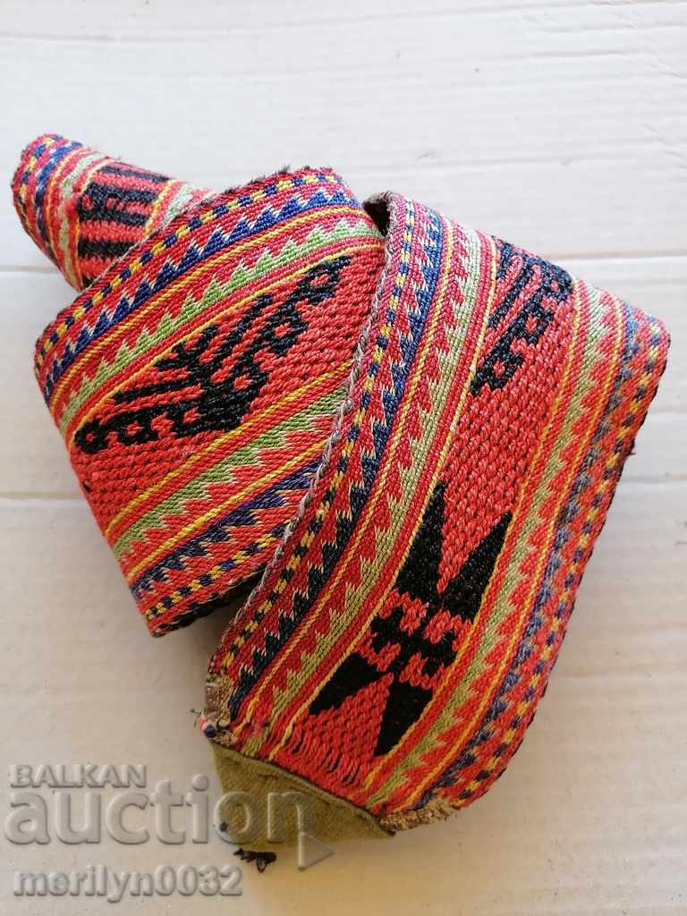 Costum vechi centură tricotată manual