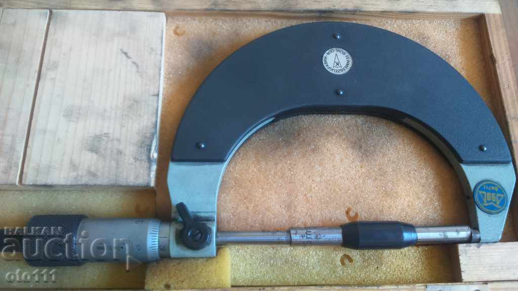 MICROMETER 75-100 mm - SUHL - DDR with price € 20.00 | 39.12 BGN
