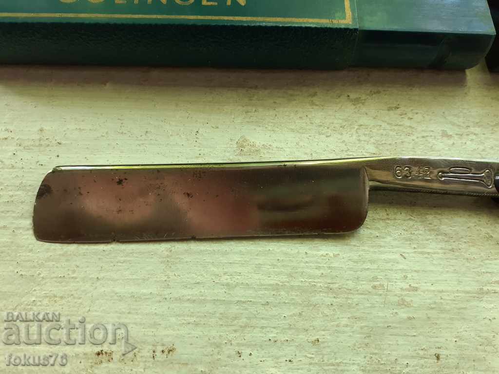 Old collector's German razor Solingen gebr. Weyersberg - 5