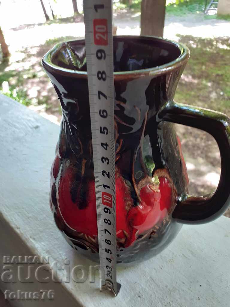 Very beautiful old jug of German ceramics - markings - 5 Very beautiful old jug of German ceramics - markings - 5