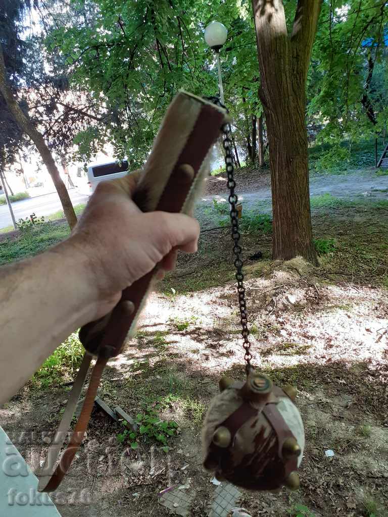 Interesting mace bottle leather - interior with price 50.00 BGN | € 25.56