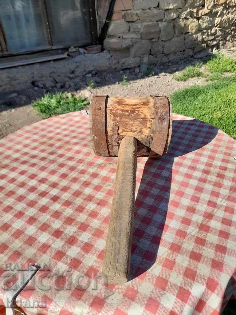 Παράδοση Παλιό Ξύλινο Σφυρί