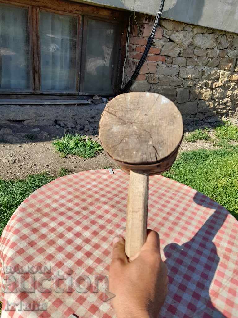 Παλιό Ξύλινο Σφυρί - 6