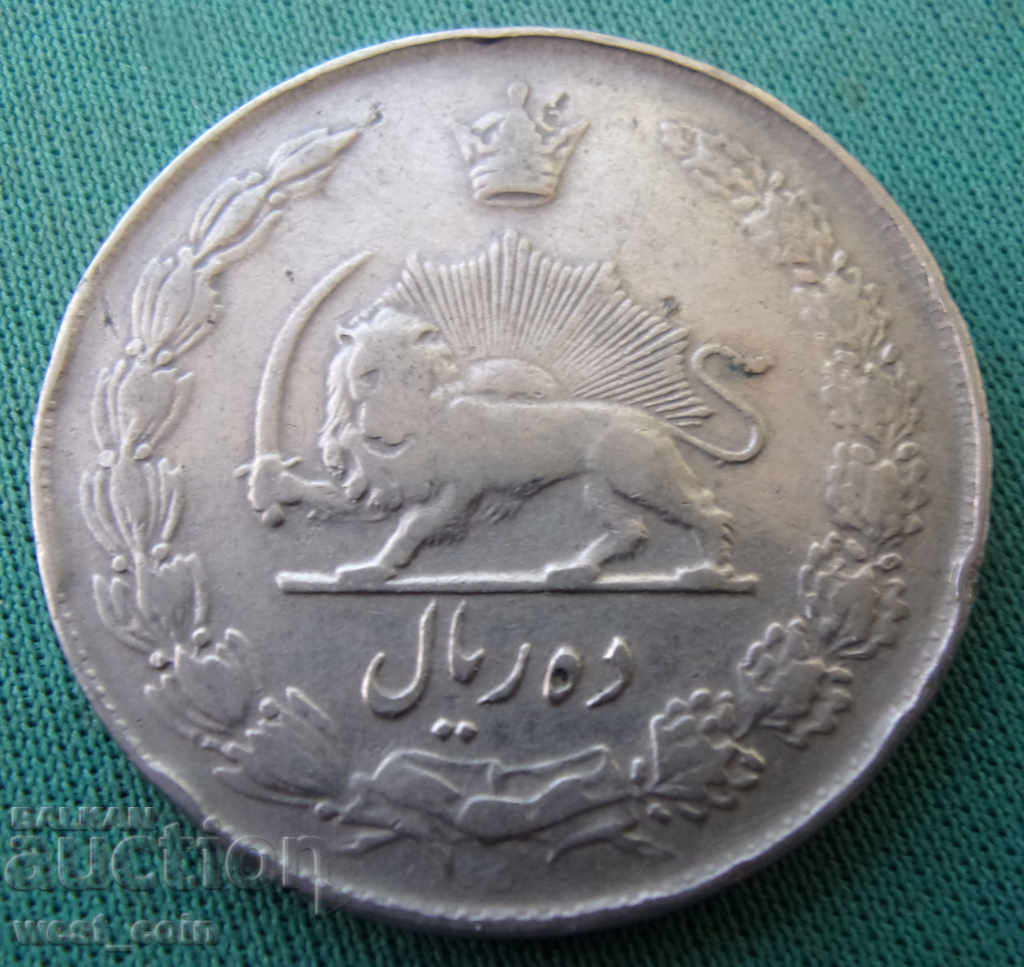 Персия  Шах Мохамад Реза Пахлави  10  Риала  1956  rare с цена € 6.14 | 12.01 лв.