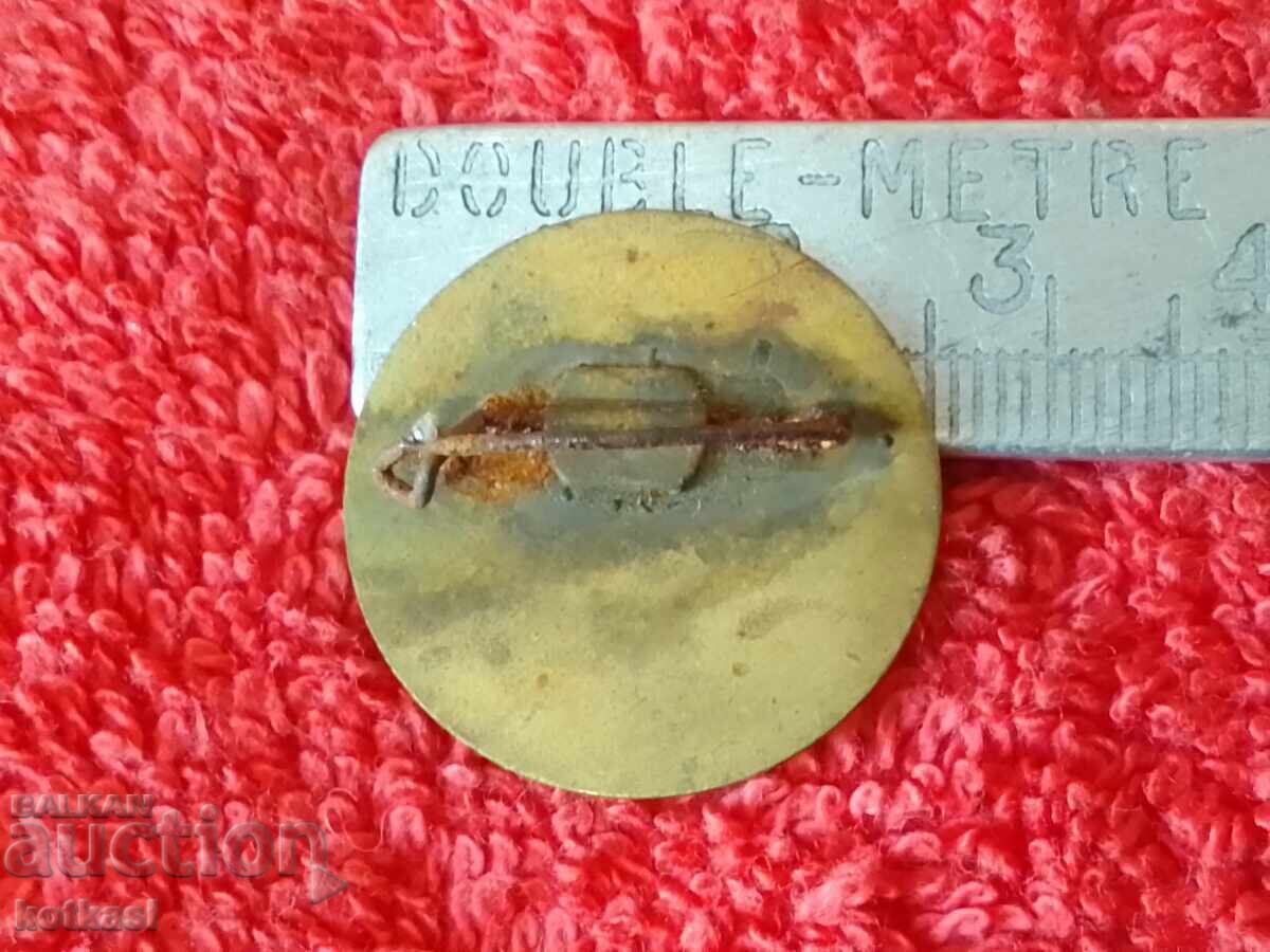 Old badge 75 years PRINCESS PARTY ORGANIZATION 1910-1985 with price 12.50 BGN | € 6.39 Old badge 75 years PRINCESS PARTY ORGANIZATION 1910-1985 with price 12.50 BGN | € 6.39