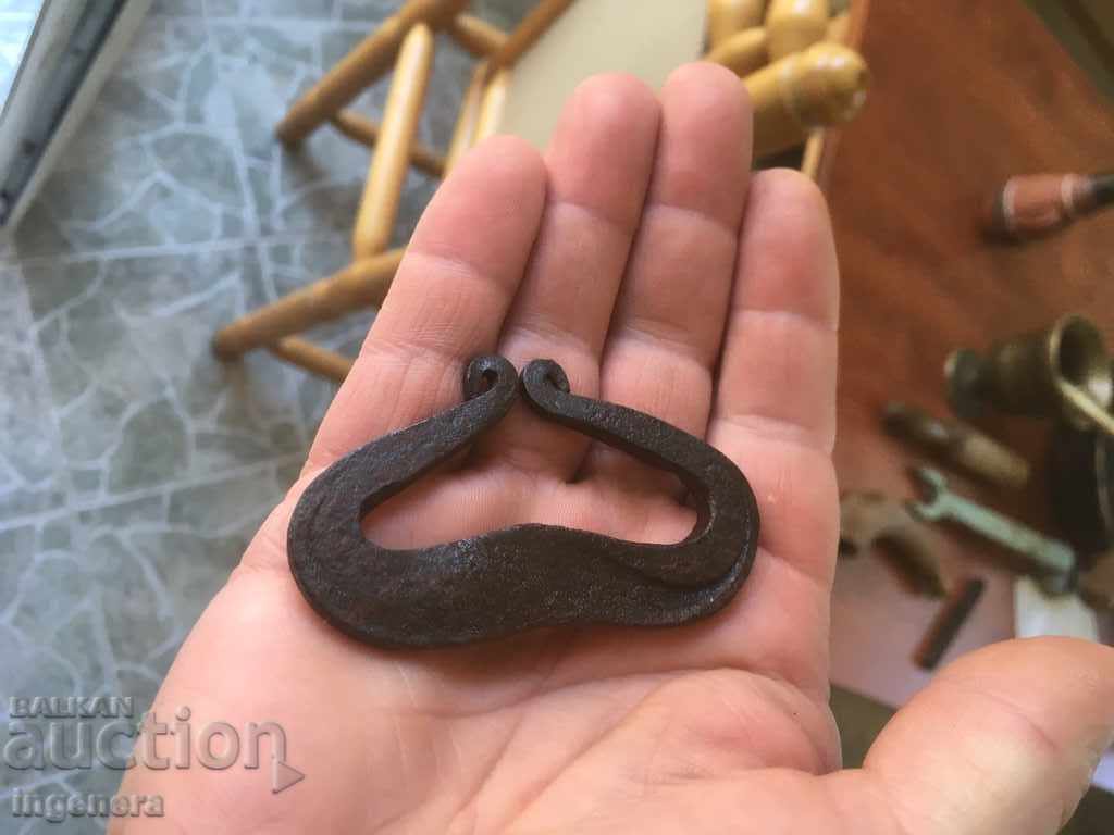 Auction HAMMER 2 PCS STRAIGHT AND FORGED IN LEATHER CASE OLD TOOLS Auction HAMMER 2 PCS STRAIGHT AND FORGED IN LEATHER CASE OLD TOOLS