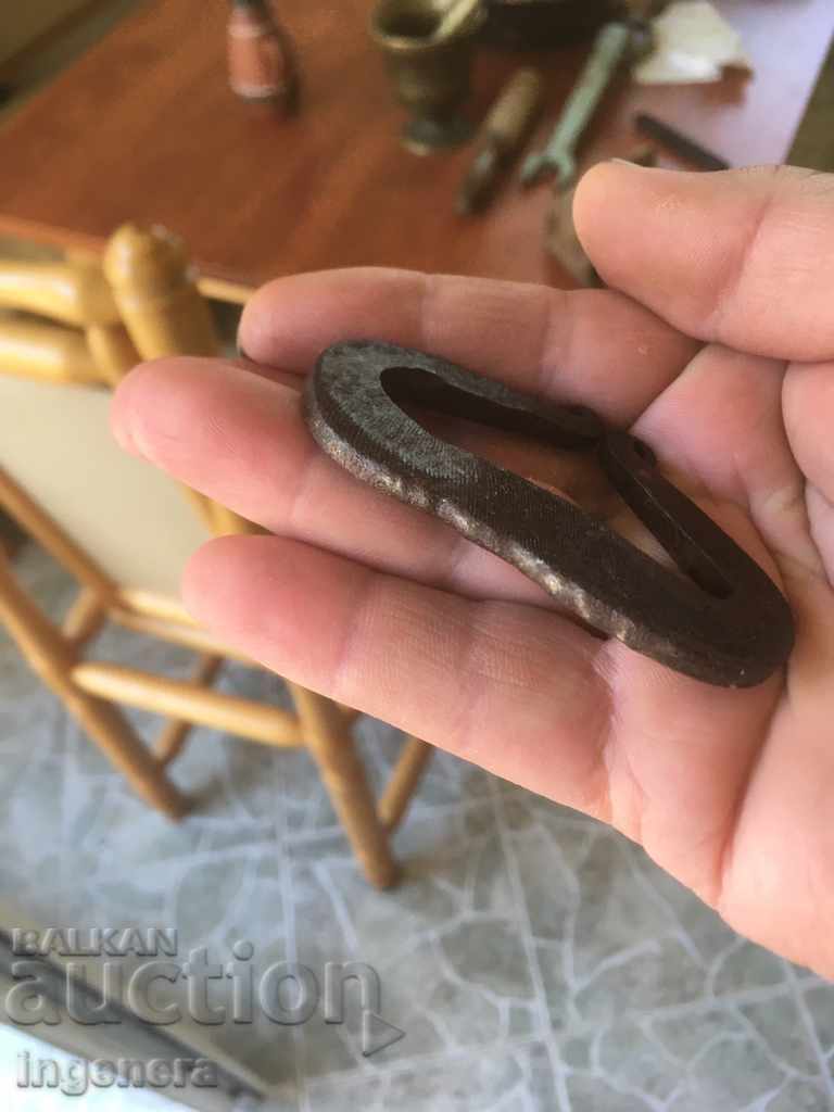 HAMMER 2 PCS STRAIGHT AND FORGED IN LEATHER CASE OLD TOOLS - 5 HAMMER 2 PCS STRAIGHT AND FORGED IN LEATHER CASE OLD TOOLS - 5