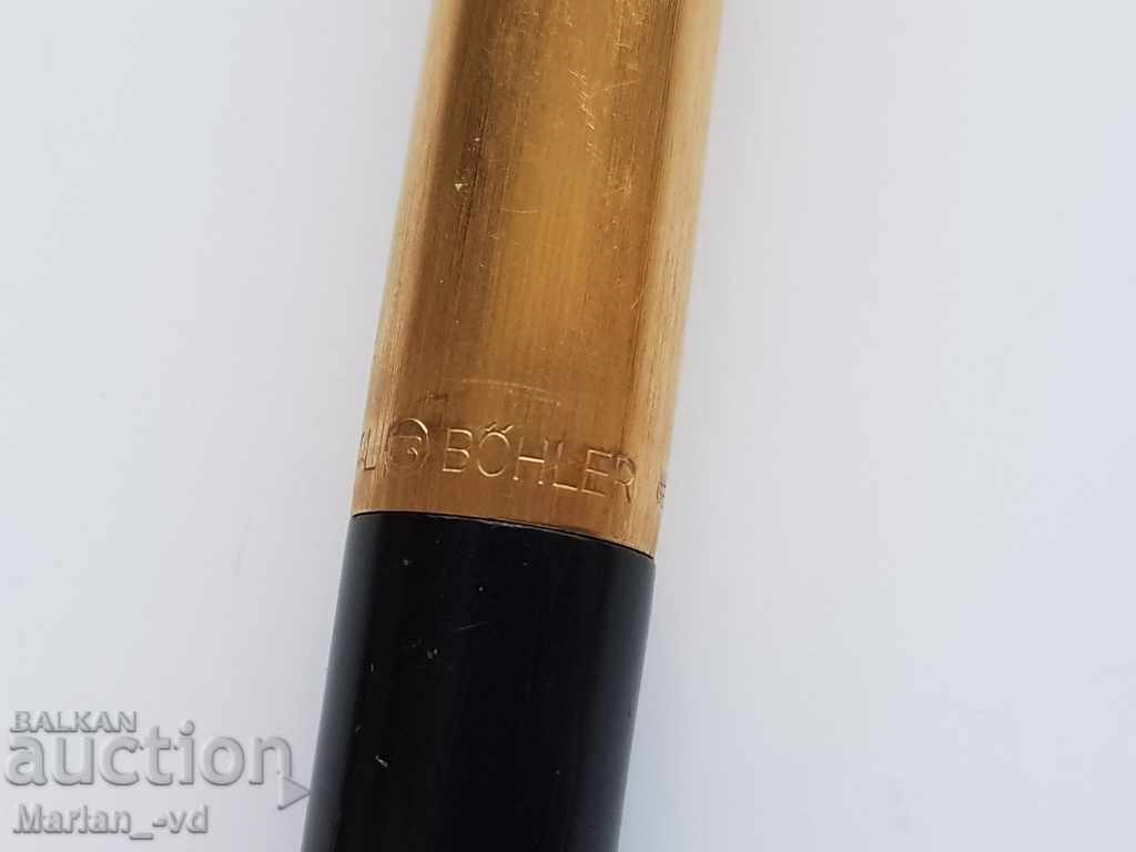 Livrarea Stilou BÖHLER cu stilou auriu de 14 carate