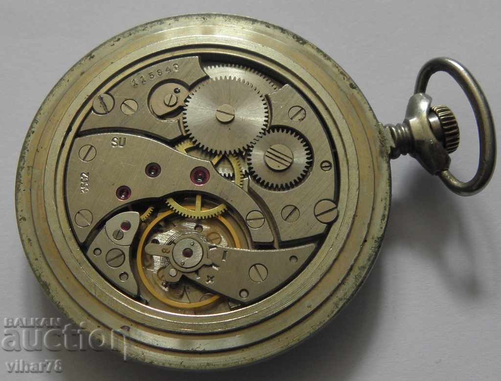 zipper pocket watch 18 stones - 5