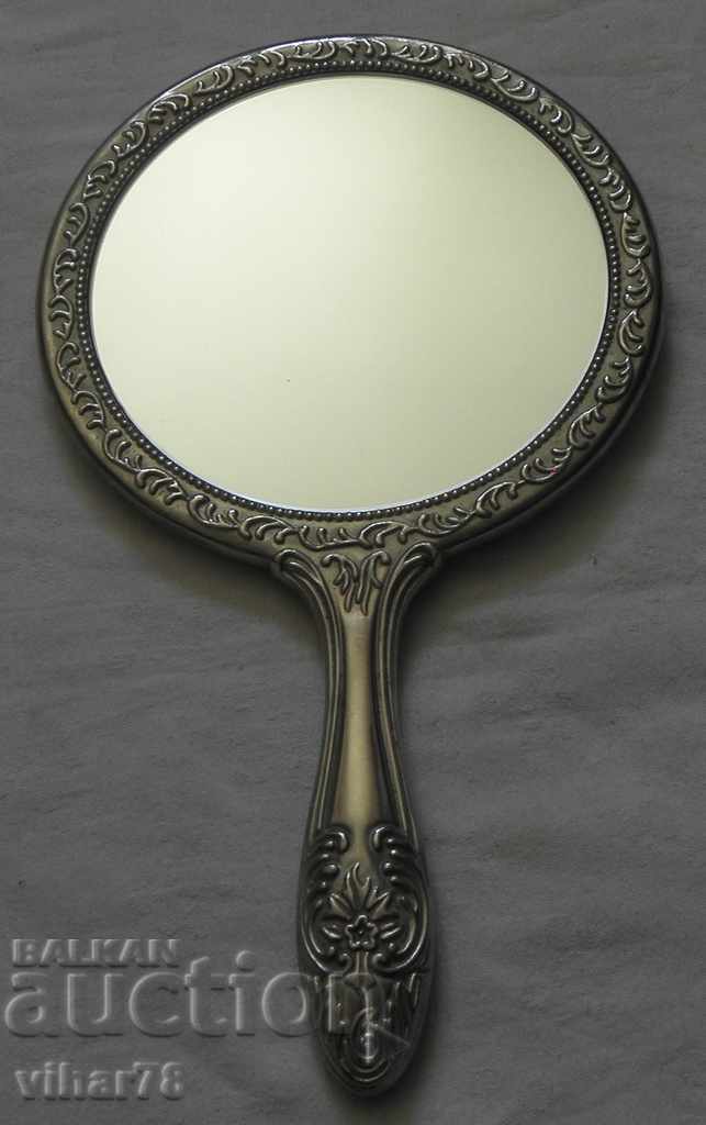 silver-plated mirror