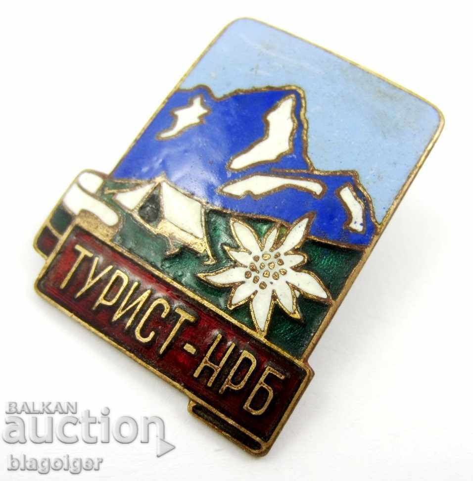 Licitație Insigna turistica-Turist NRB-Vint-Email-Soc