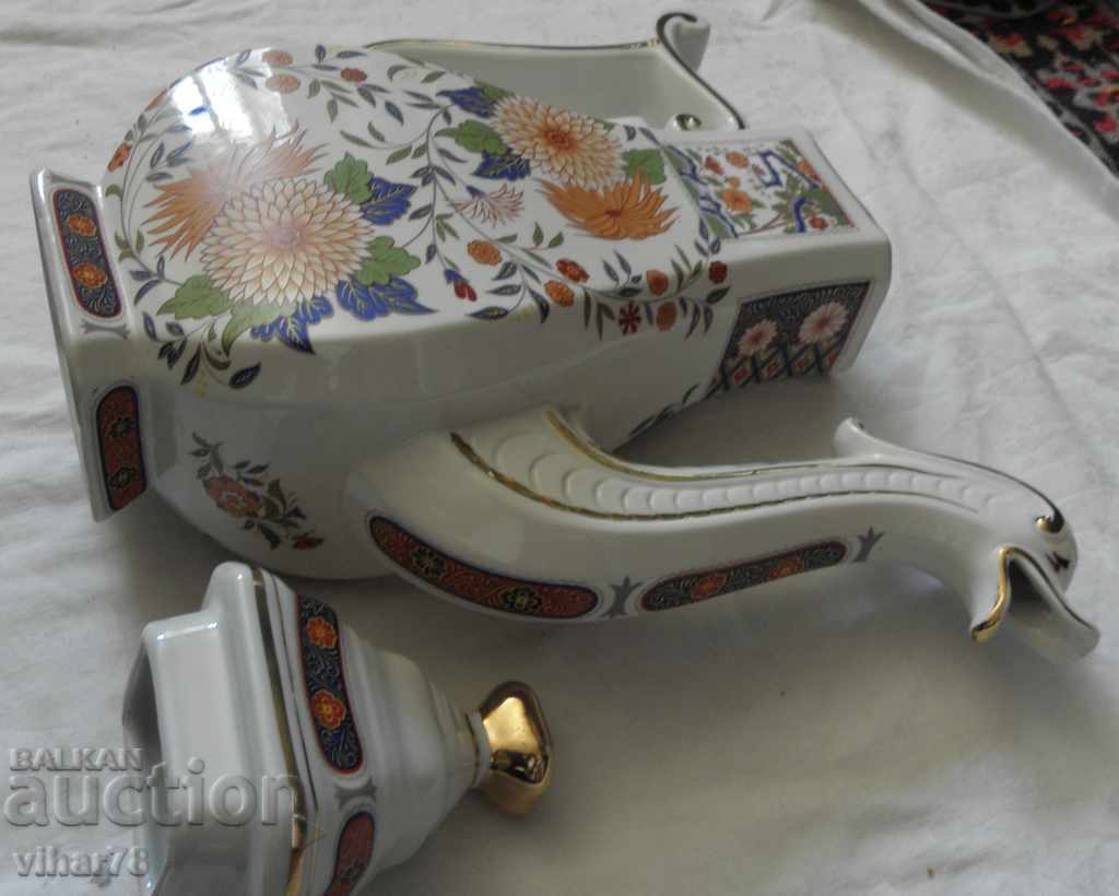 OLD COOK-PORCELAIN WITH GOLD - 6