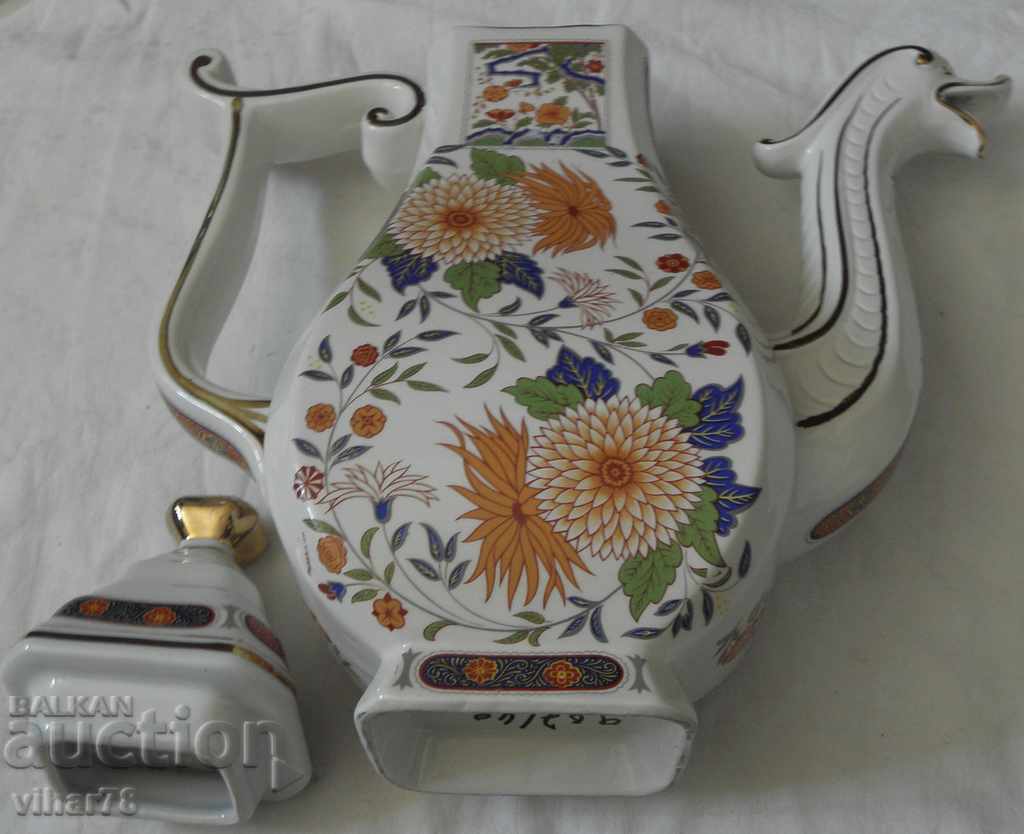 CEAINIC VECHI - PORȚELAN CU AURARE - 7 CEAINIC VECHI - PORȚELAN CU AURARE - 7