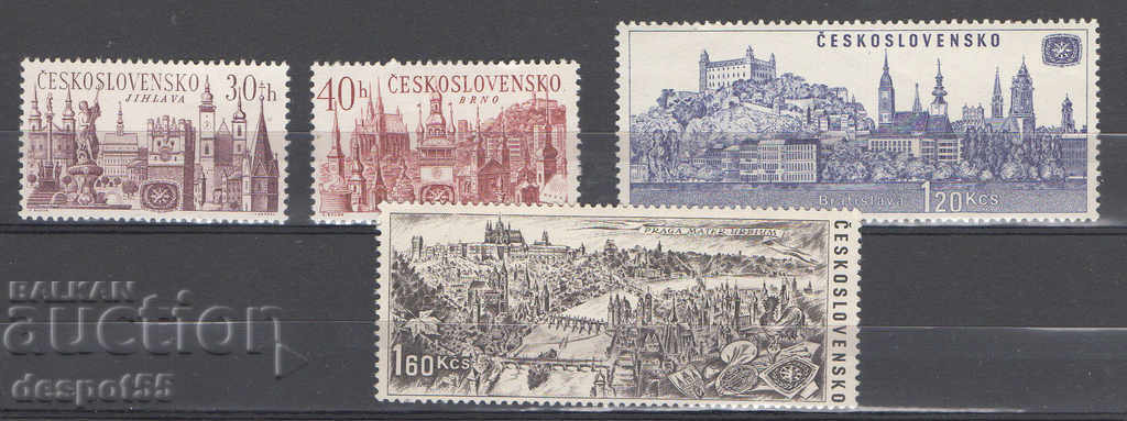 1967. Чехословакия. Международна година на туризма.