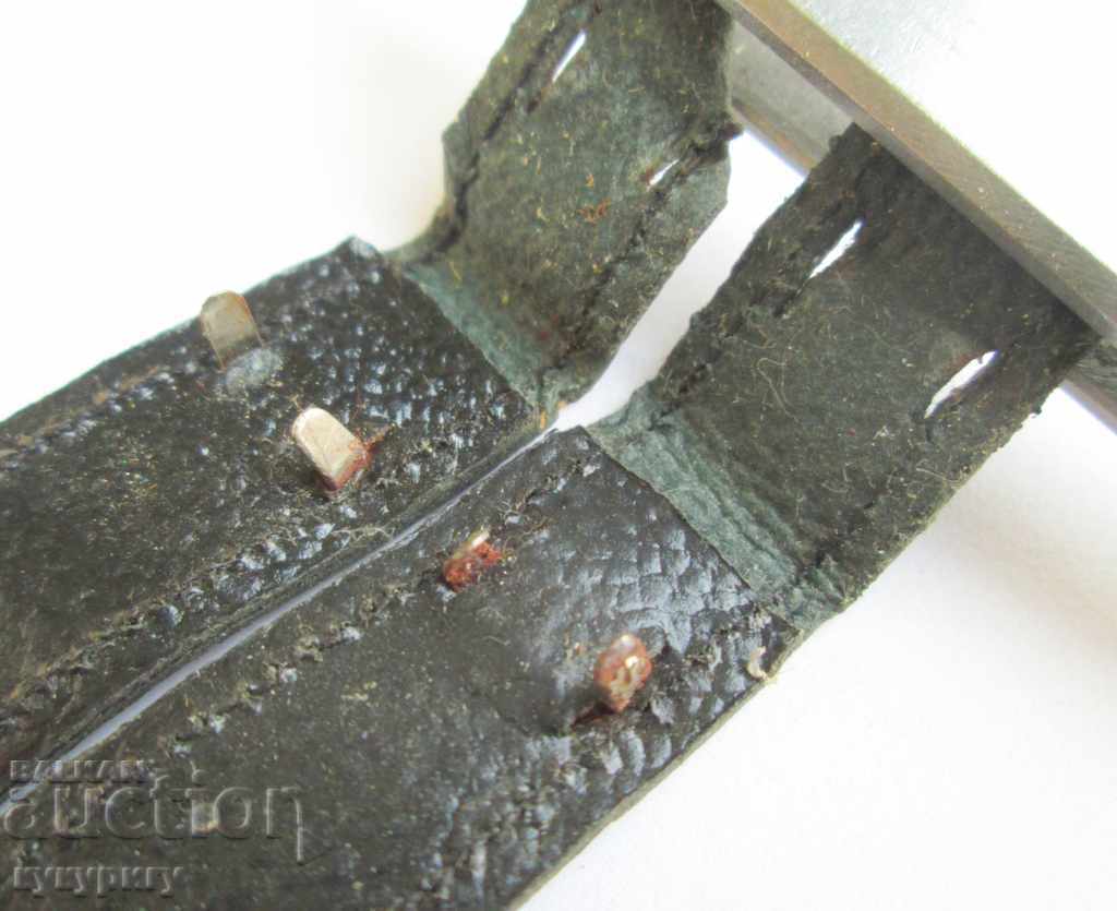 Lanț vechi original de curele pentru ceas de mână antic - 5