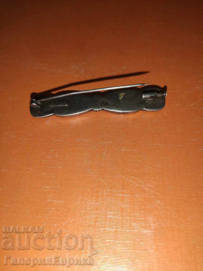 Auction Brooch old Silver 925 stamp Auction Brooch old Silver 925 stamp