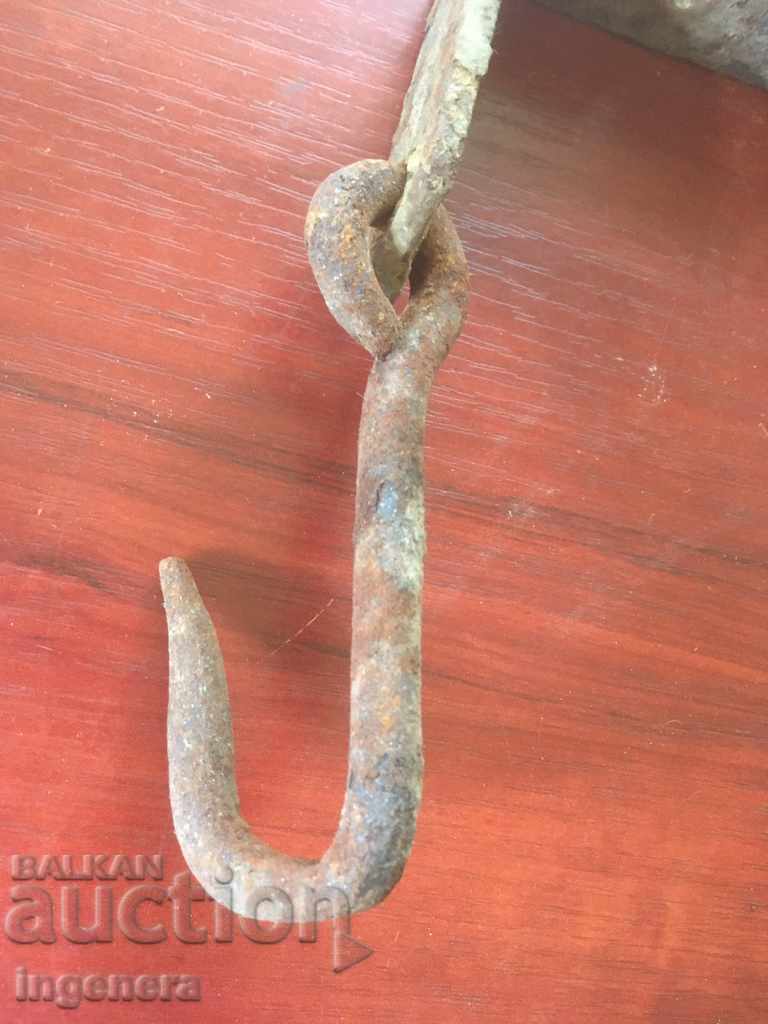 BUTCHER HOOK DOUBLE METAL TOOL with price € 6.30 | 12.32 BGN