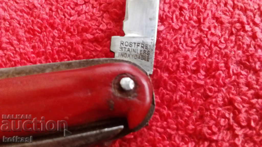 Delivery of Old German pocket knife marked Delivery of Old German pocket knife marked