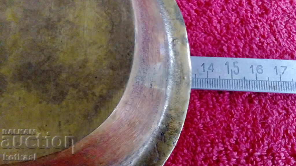 Old metal bronze ashtray - 5 Old metal bronze ashtray - 5