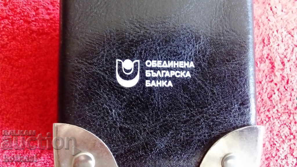 Delivery of Old leather company bag wallet OBBanka WUNION Delivery of Old leather company bag wallet OBBanka WUNION