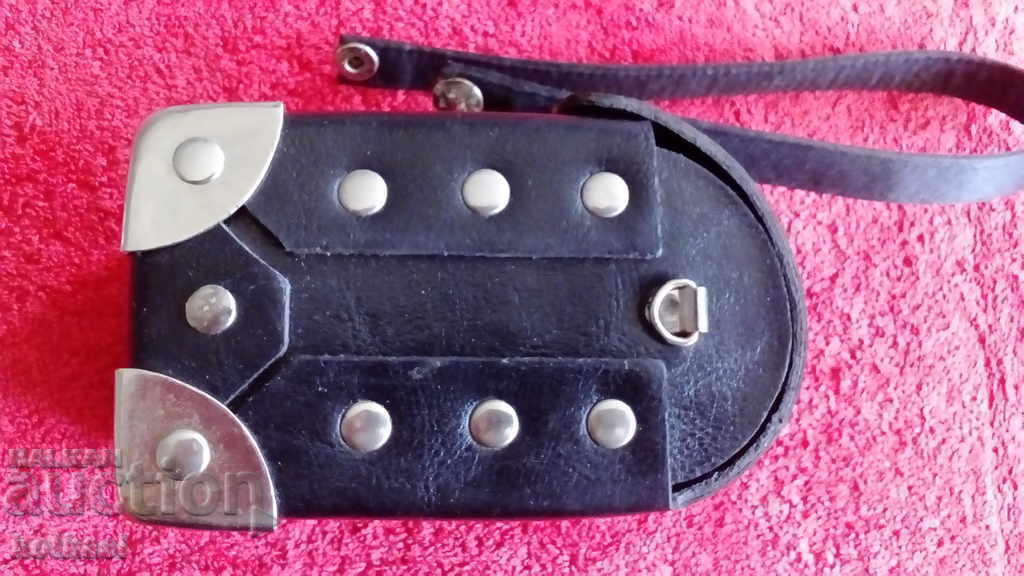 Old leather company bag wallet OBBanka WUNION - 5 Old leather company bag wallet OBBanka WUNION - 5