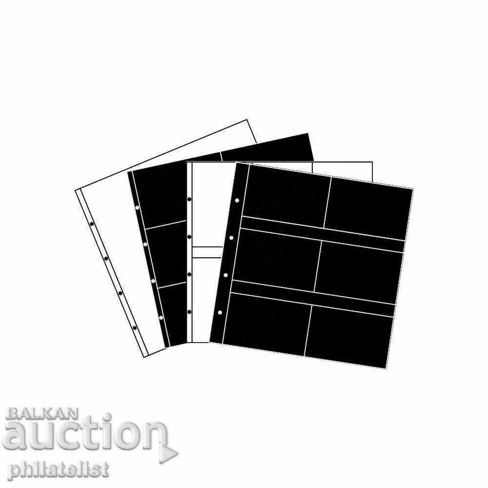 Leuchtturm Maximum 2C sheet for 6 cards / op 5 pcs. / - 6