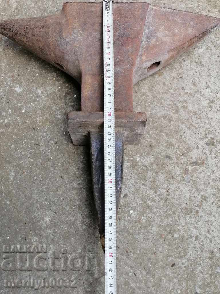 Old anvil, blacksmith's tool, 25 kg tool - 5 Old anvil, blacksmith's tool, 25 kg tool - 5