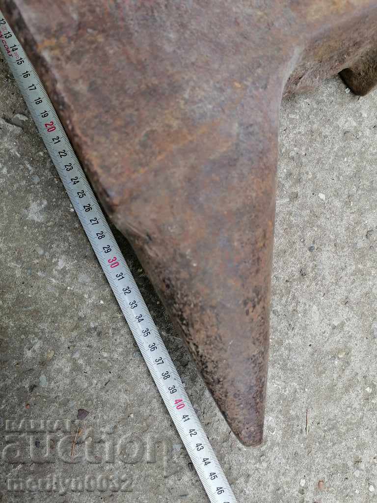 Old anvil, blacksmith's tool, 25 kg tool - 6 Old anvil, blacksmith's tool, 25 kg tool - 6