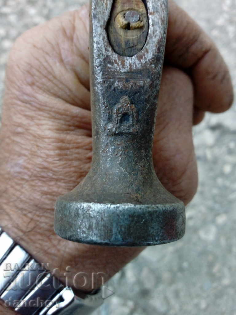Auction  Old cobbler's hammer /marked/