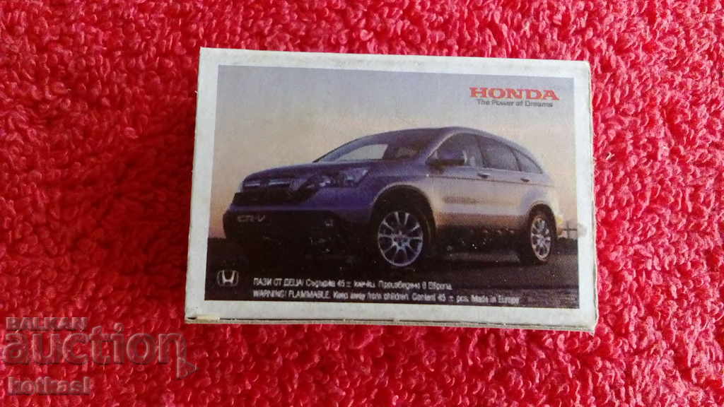Old Matchbox Car Automobile HONDA HONDA Old Matchbox Car Automobile HONDA HONDA