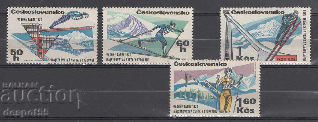 1970. Τσεχοσλοβακία. Παγκόσμιο Πρωτάθλημα Σκι, High Tatras