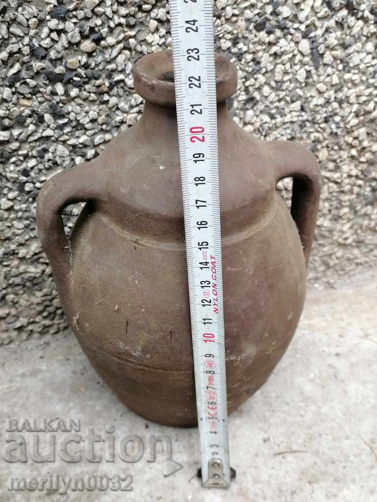 Very old clay pot, pottery, jar, pot - 5 Very old clay pot, pottery, jar, pot - 5