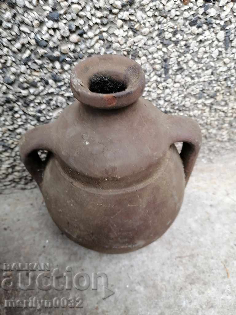 Very old clay pot, pottery, jar, pot - 6 Very old clay pot, pottery, jar, pot - 6
