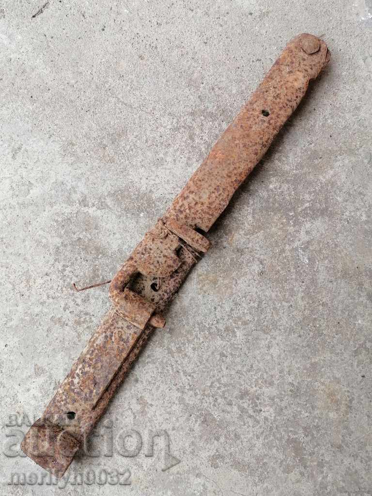 Old locking hook lock hook wrought iron latch with price 43.00 BGN | € 21.99 Old locking hook lock hook wrought iron latch with price 43.00 BGN | € 21.99