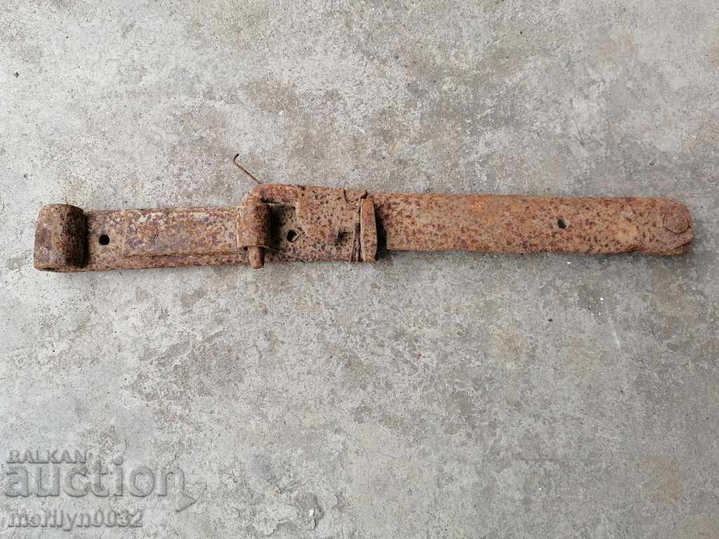 Old locking hook lock hook wrought iron latch
