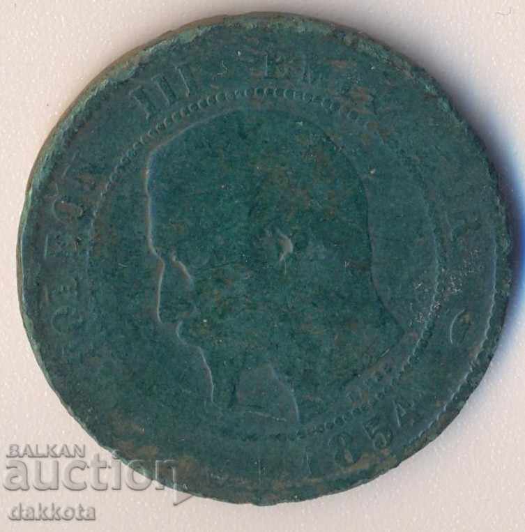 Γαλλία 10 σεντς 1854, Παρίσι με τιμή 1.50 BGN | € 0.77 Γαλλία 10 σεντς 1854, Παρίσι με τιμή 1.50 BGN | € 0.77