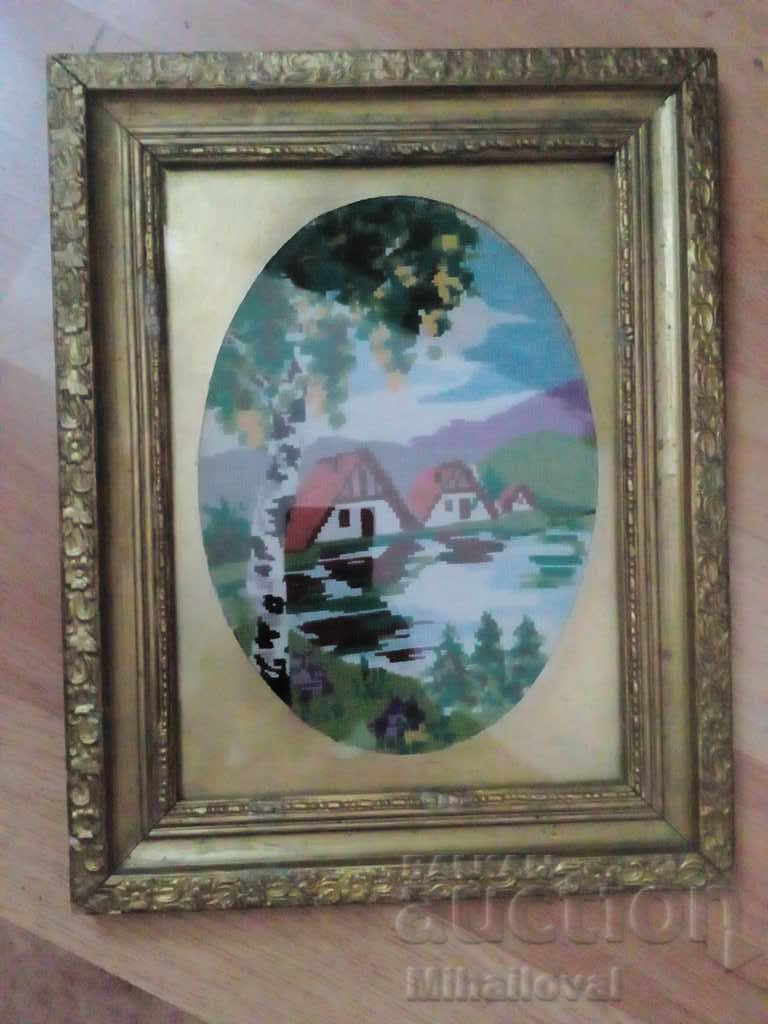 Tapestry "Village in the Alps" - 7 Tapestry "Village in the Alps" - 7