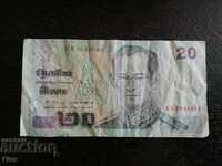 Banknote - Thailand - 20 baht | 2003