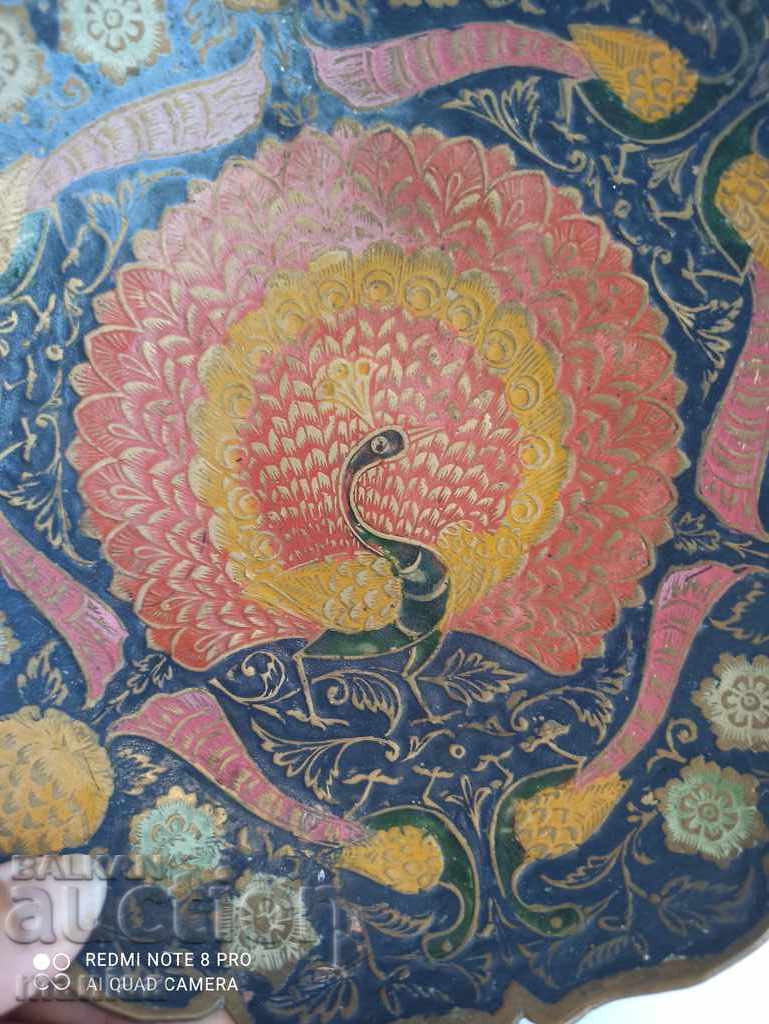 Bronze cup with peacock with price 35.00 BGN | € 17.90 Bronze cup with peacock with price 35.00 BGN | € 17.90