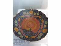 Χάλκινο κύπελλο με παγώνι