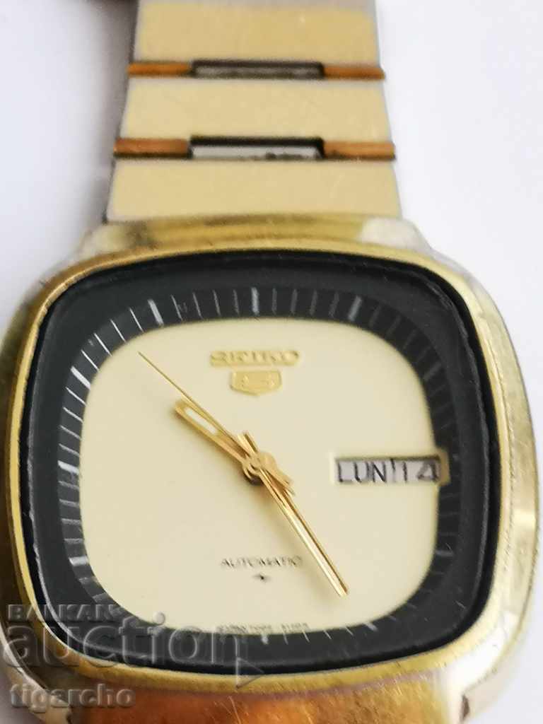 Seiko 5 automatic watch with price 100.00 BGN | € 51.13 Seiko 5 automatic watch with price 100.00 BGN | € 51.13