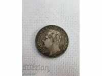 Collectible silver Bulgarian coin BGN 2 1891