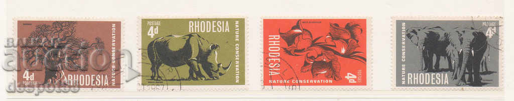 1967. Rhodesia. Nature conservation.