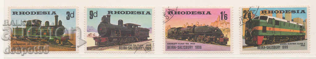 1969. Ροδεσία. Επέτειος σιδηροδρόμων Beira-Salisbury