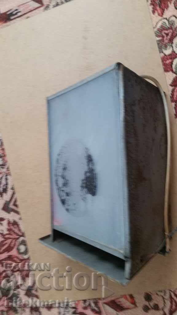 Παράδοση Παλιά μεταλλική φωτεινή πινακίδα - διαβάστε προσεκτικά τη δημοπρασία