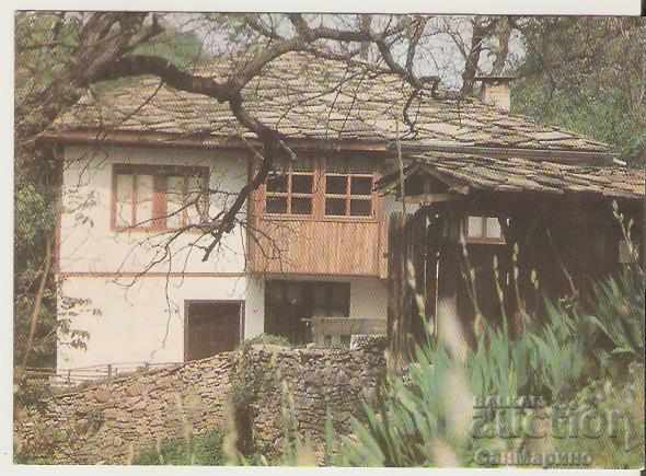 Card Bulgaria Bozhentsi Gabrovo Arhitectură veche 2 *