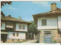 Card Bulgaria sat Bozhentsi districtul Gabrovo Case vechi *