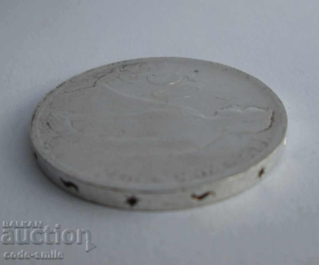 Old silver jubilee coin Czechoslovakia 1944-1947 - 5 Old silver jubilee coin Czechoslovakia 1944-1947 - 5