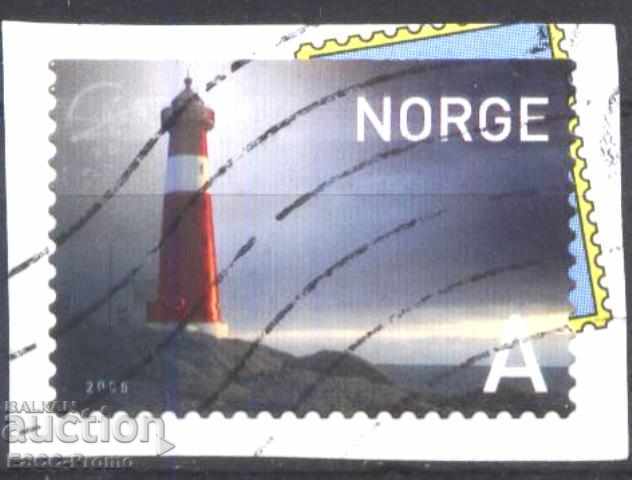 Клеймована марка Морски Фар 2005 от Норвегия