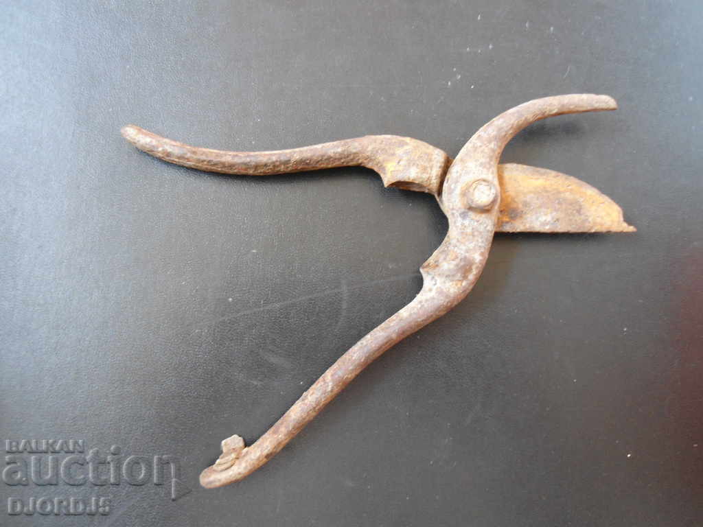 Old scissors with price 2.00 BGN | € 1.02 Old scissors with price 2.00 BGN | € 1.02